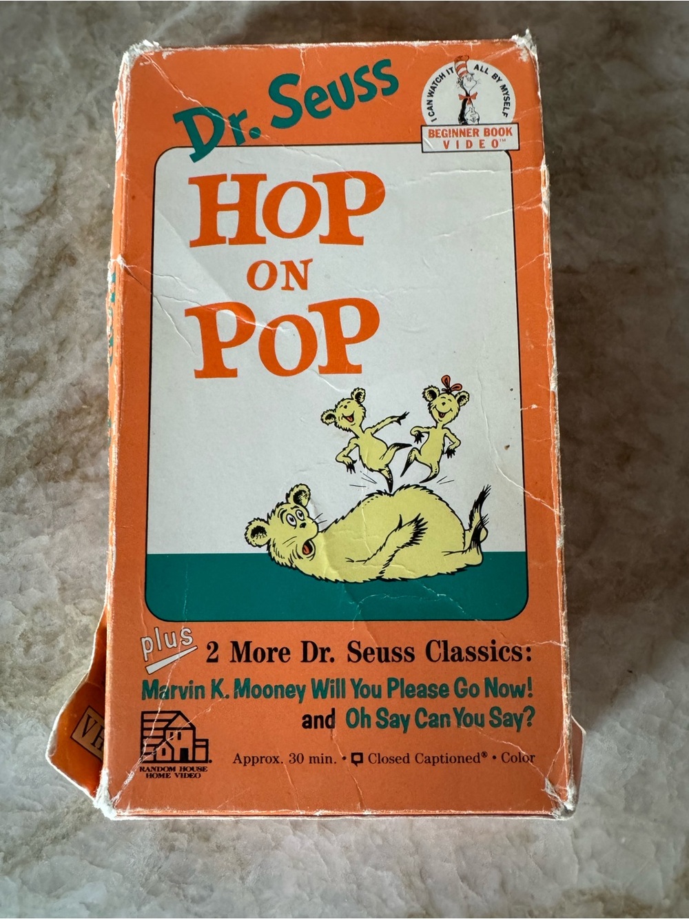Dr. Seuss Hop on Pop Classic VHS